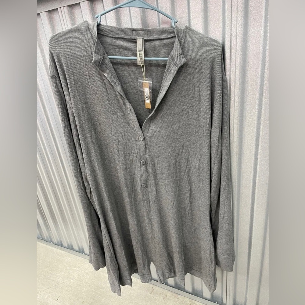 Skims Grey Body Suit Size 4x